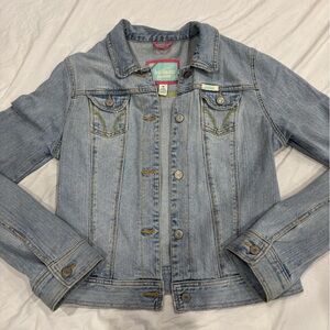 Hollister VTG Y2K Light Blue Denim Jacket